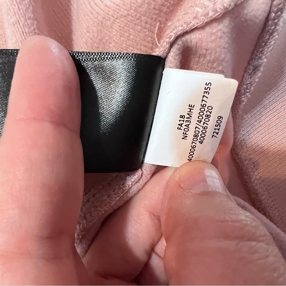 NORTH FACE Alphabet City Women's Full Zip Track Jacket Blush Pink Medium - Picture 11 of 15